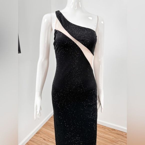 Alice + Olivia Mercedes One-Shoulder Dress size 2 - Picture 7 of 13